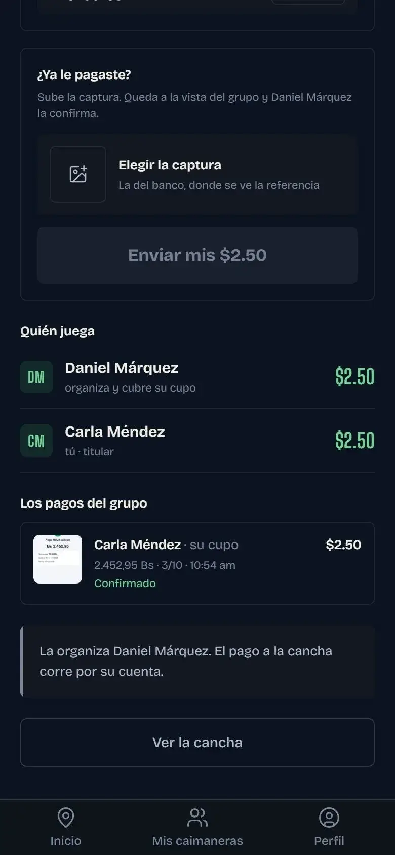 Una jugadora queda como titular al poner su cupo